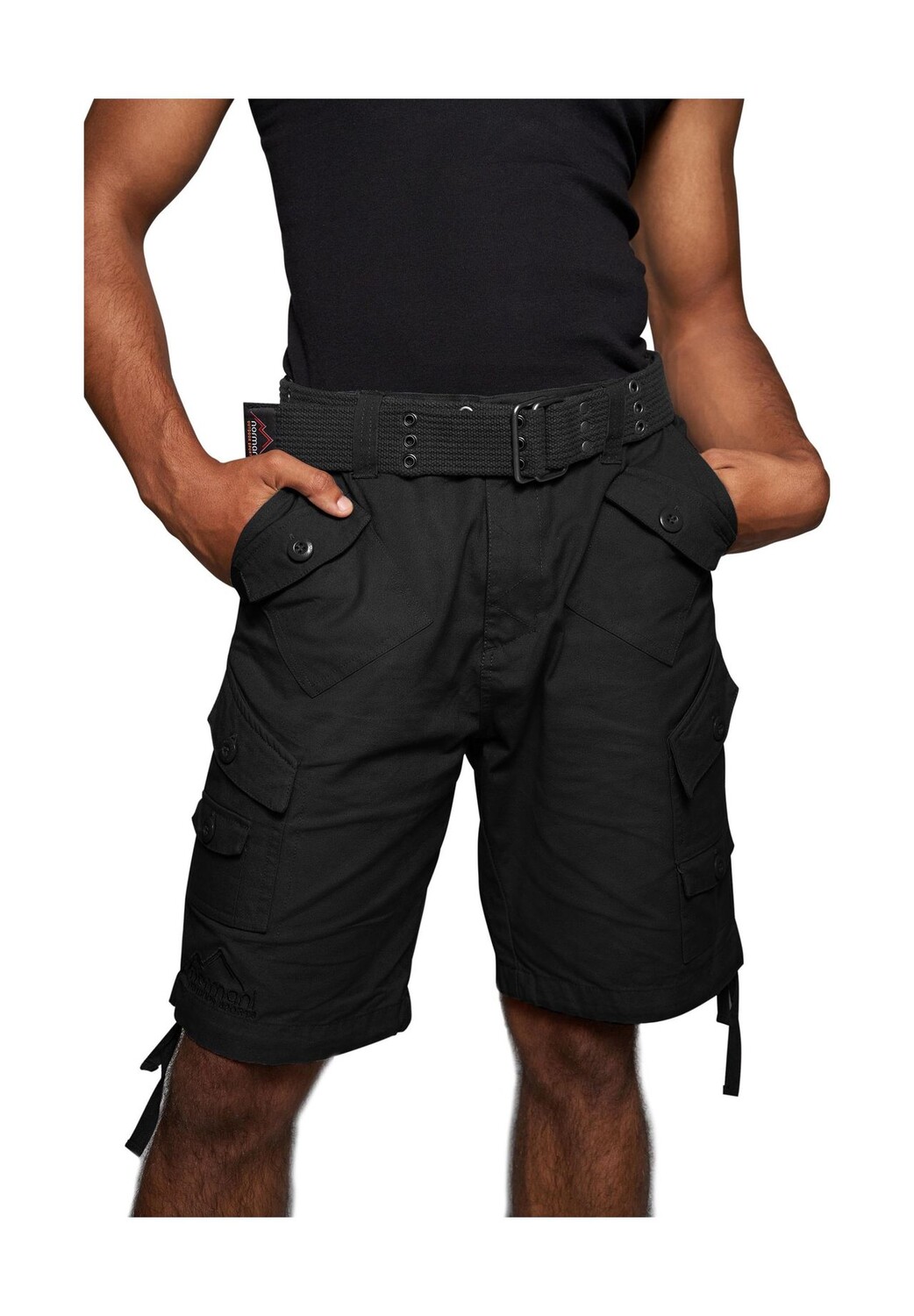 Летние шорты «Сонора» с поясом «Вади» normani, черный
Летние шорты «Сонора» с поясом «Вади» normani, черный