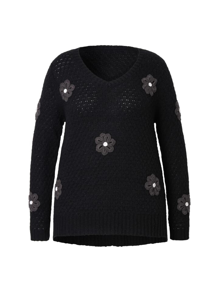 Пуловер MIAMODA Pullover, черный
Пуловер MIAMODA Pullover, черный