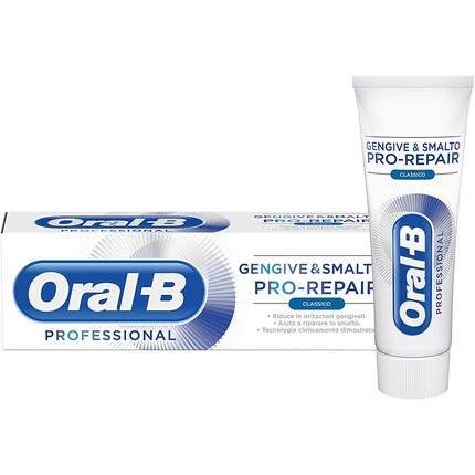 Зубная паста Gum And Enamel Pro-Repair Classic 75мл, Oral B
Зубная паста Gum And Enamel Pro-Repair Classic 75мл, Oral B