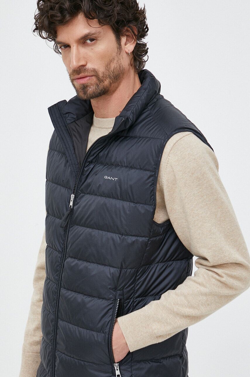 Пуховый жилет Gant, черный
Пуховый жилет Gant, черный