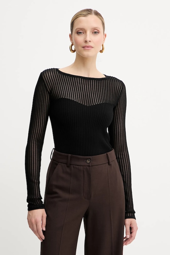 Свитер Patrizia Pepe, черный
Свитер Patrizia Pepe, черный