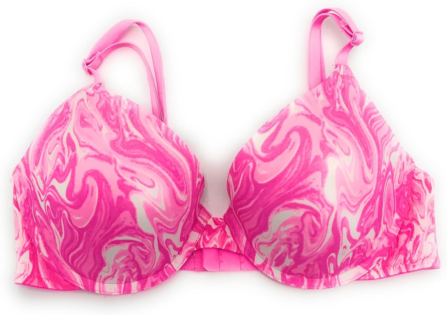 Розовый бюстгальтер Push-Up Wear Everywhere от Victoria's Secret, Pink/White
Розовый бюстгальтер Push-Up Wear Everywhere от Victoria's Secret, Pink/White