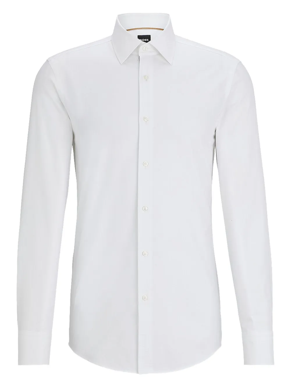 Рубашка с длинными рукавами и застежкой на пуговицы BOSS, белый
Рубашка с длинными рукавами и застежкой на пуговицы BOSS, белый