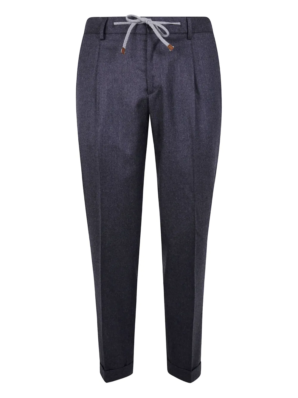 Брюки со складками и завязками Barba, серый
Брюки со складками и завязками Barba, серый