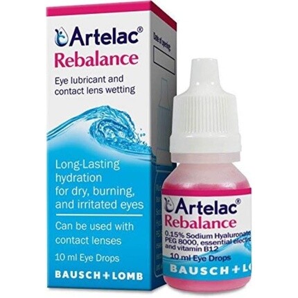 Bausch Lomb Artelac Rebalance Уход за кожей вокруг глаз Cstll
Bausch Lomb Artelac Rebalance Уход за кожей вокруг глаз Cstll