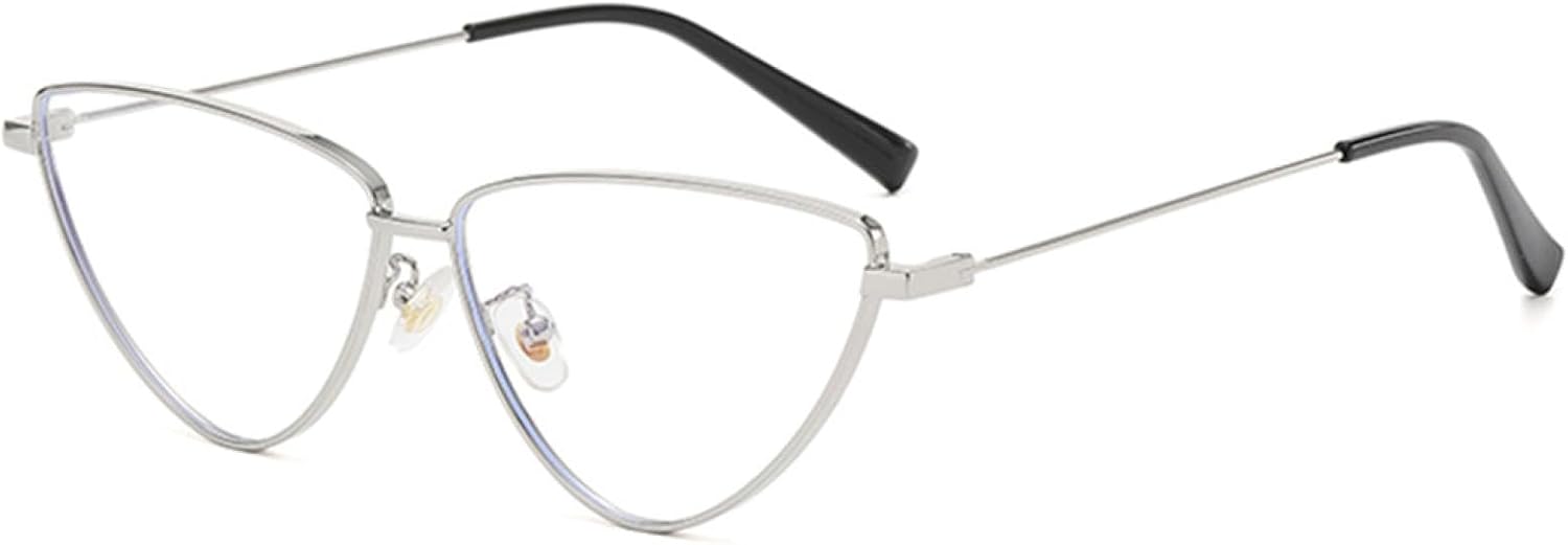 Винтажные женские солнцезащитные очки в оправе из золотистого металла, модные очки «кошачий глаз» с защитой от УФ-излучения (коричневый цвет) SZVVBKK, Silver With Clear
Винтажные женские солнцезащитные очки в оправе из золотистого металла, модные очки «кошачий глаз» с защитой от УФ-излучения (коричневый цвет) SZVVBKK, Silver With Clear