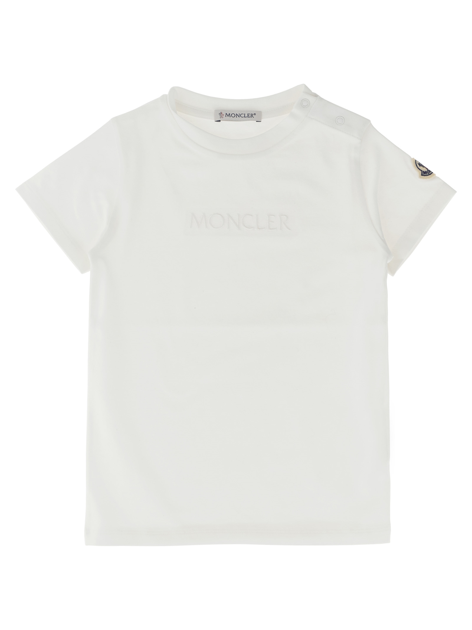 Футболка с вышитым логотипом Moncler Enfant, белый
Футболка с вышитым логотипом Moncler Enfant, белый