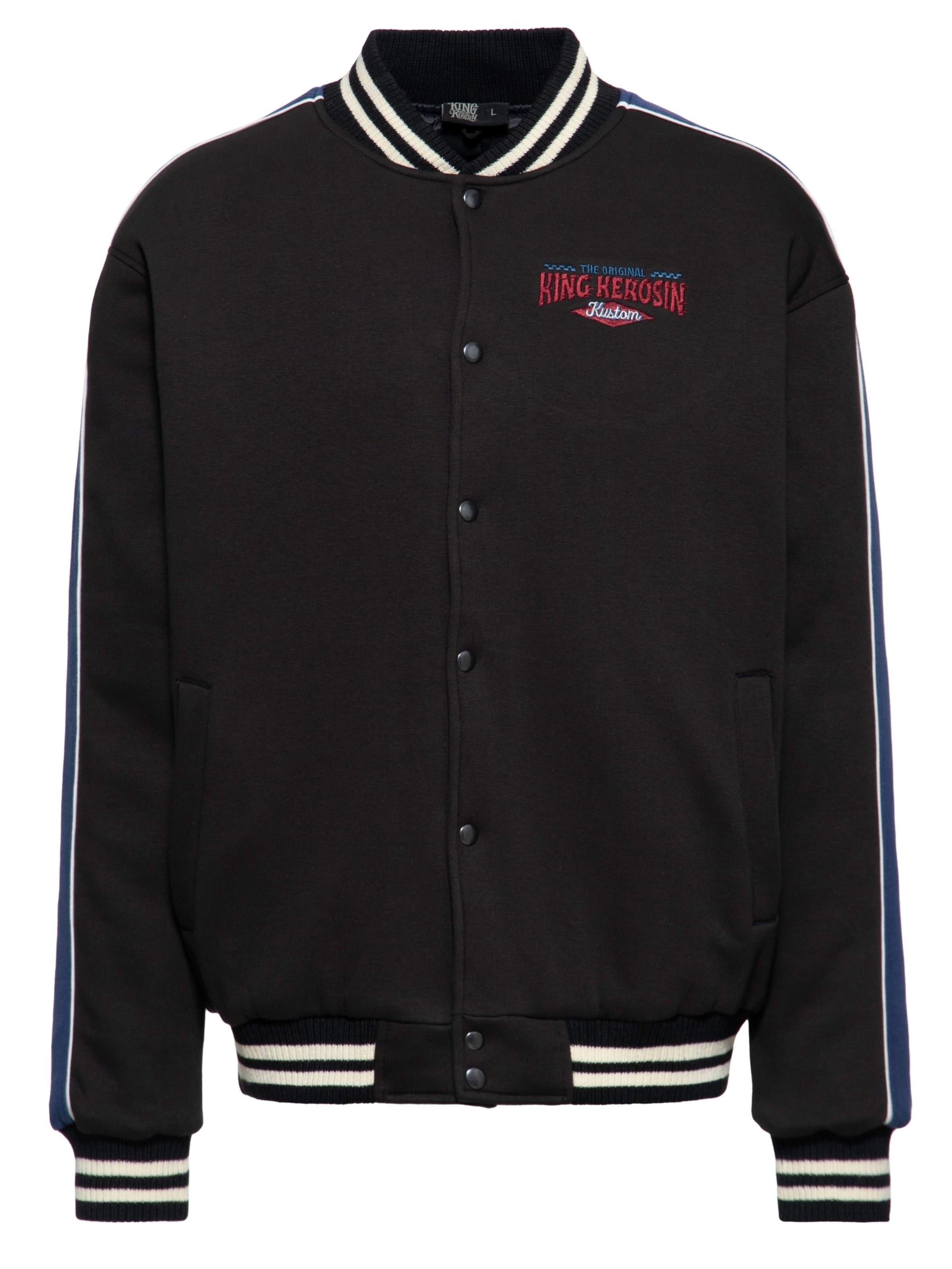 King Kerosin Куртка межсезонная 'Genuine Equipment' в черном цвете
King Kerosin Куртка межсезонная 'Genuine Equipment' в черном цвете