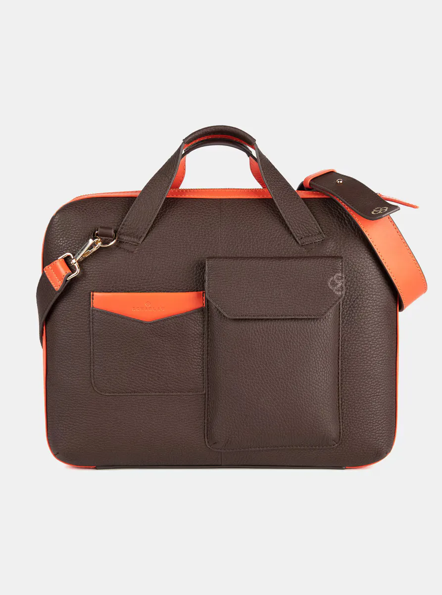 Тонкий кожаный держатель для документов коричневого цвета Scharlau, коричневый
Тонкий кожаный держатель для документов коричневого цвета Scharlau, коричневый