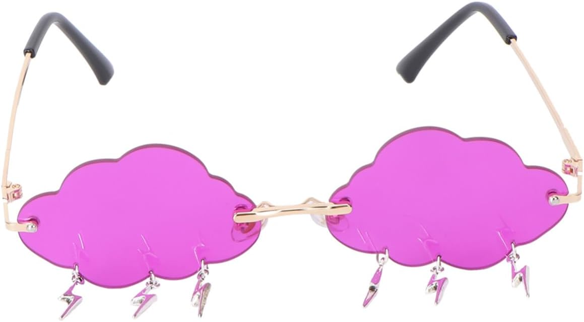 Солнцезащитные очки Beaupretty без оправы в форме облака для маленького лица. Стильные, уникальные, модные очки, защищающие от солнца, для женщин, в уличном стиле, для вечеринок, Violet
Солнцезащитные очки Beaupretty без оправы в форме облака для маленького лица. Стильные, уникальные, модные очки, защищающие от солнца, для женщин, в уличном стиле, для вечеринок, Violet