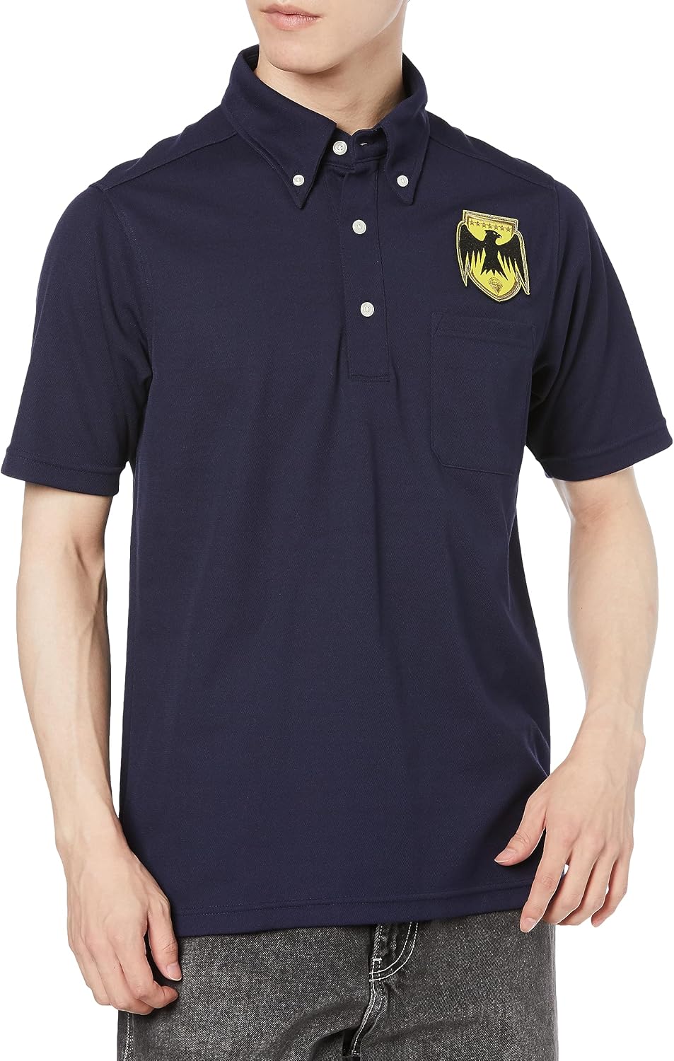 Поло-рубашка с коротким рукавом и влагоотводящим эффектом, карманами и пуговицами, модель F-SD021123, с гербом армии США, темно-синяя F-Style
Поло-рубашка с коротким рукавом и влагоотводящим эффектом, карманами и пуговицами, модель F-SD021123, с гербом армии США, темно-синяя F-Style