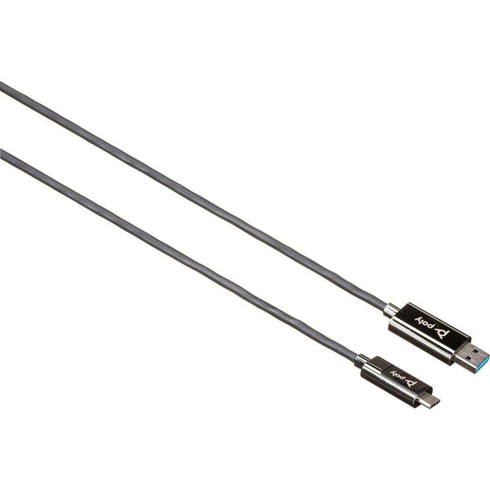 Poly USB 3.1 Active Optical Cable (131.2') 875H4AA
Poly USB 3.1 Active Optical Cable (131.2') 875H4AA