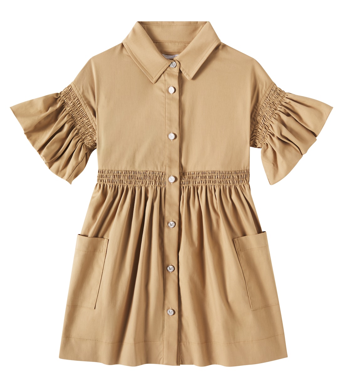 Хлопковое платье Monnalisa, Caramello
Хлопковое платье Monnalisa, Caramello