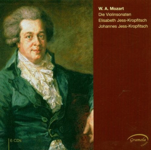 CD диск Mozart / Jess-Kropfitsch, Elisabeth: Violin Sonatas
CD диск Mozart / Jess-Kropfitsch, Elisabeth: Violin Sonatas