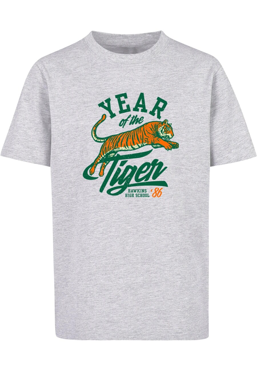 Рубашка ABSOLUTE CULT Stranger Things - Hawkins Year of The Tiger 86, серый 
Рубашка ABSOLUTE CULT Stranger Things - Hawkins Year of The Tiger 86, серый