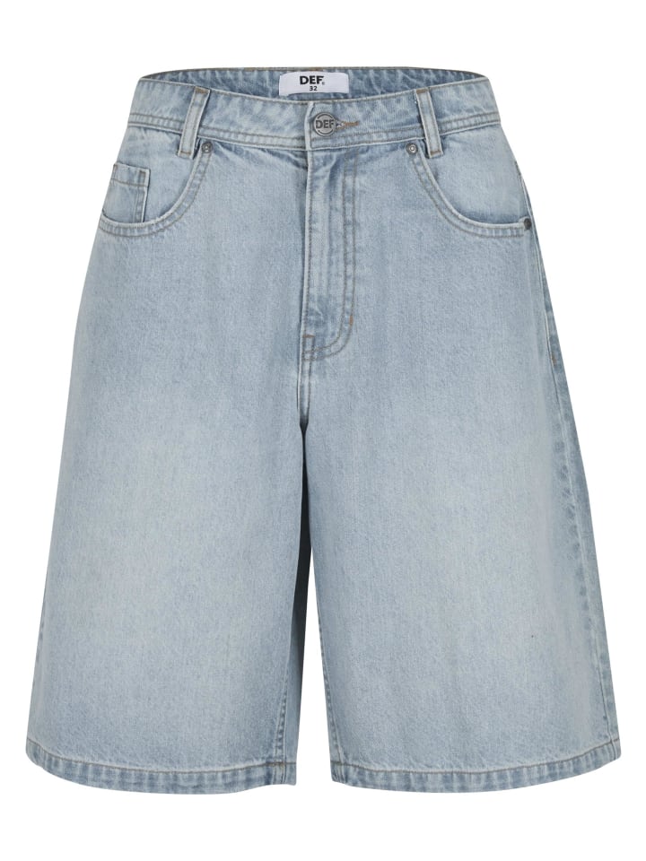 Сетчатые шорты DEF светло-голубого цвета DEF
Сетчатые шорты DEF светло-голубого цвета DEF