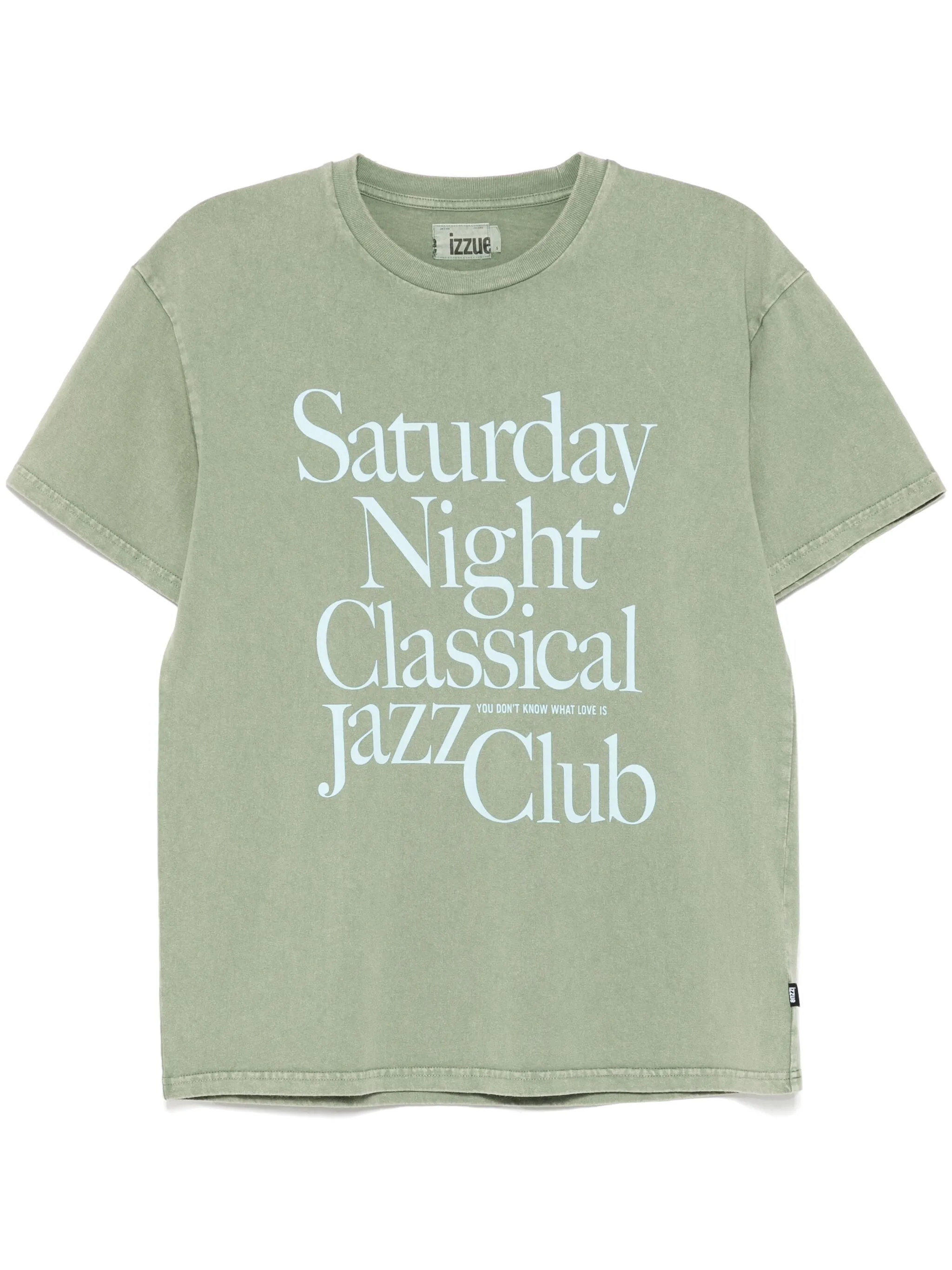 Футболка с надписью Izzue, зеленый
Футболка с надписью Izzue, зеленый