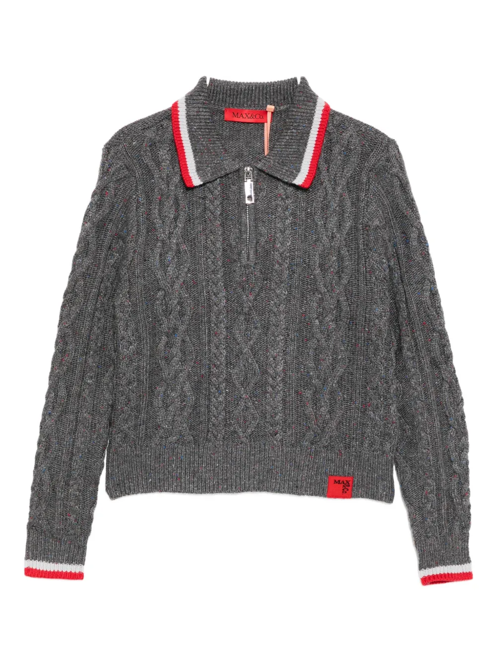 Джемпер с косами Max&Co. Kids, серый
Джемпер с косами Max&Co. Kids, серый