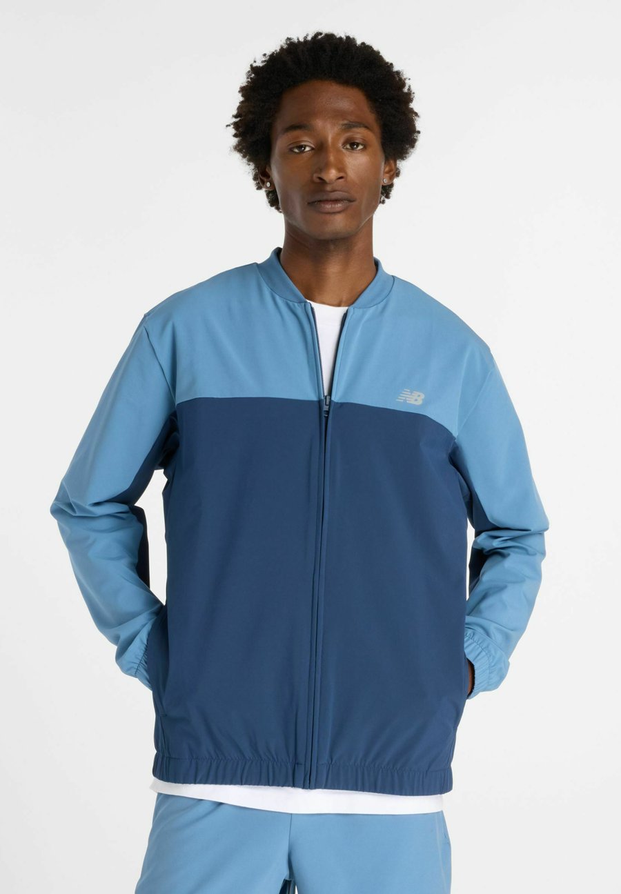 Куртка New Balance Bomber Jacket, Shoreline Blue/Blue
Куртка New Balance Bomber Jacket, Shoreline Blue/Blue