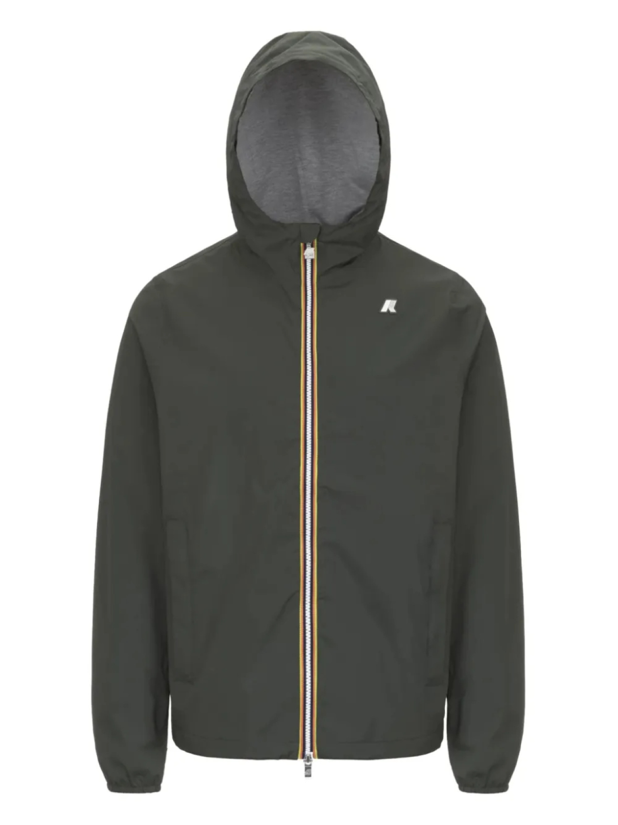 Ветровка с вышитым логотипом K-Way, зеленый
Ветровка с вышитым логотипом K-Way, зеленый