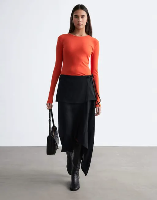 Черная юбка миди «два в одном» с нижним слоем & Other Stories
Черная юбка миди «два в одном» с нижним слоем & Other Stories