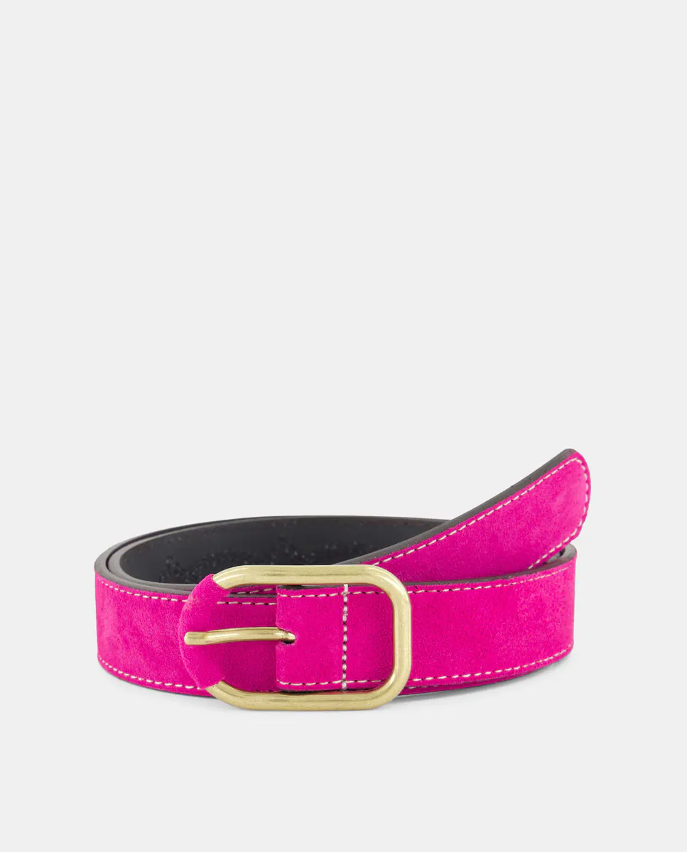 Женский замшевый ремень с прострочкой Lloyd's, цвет Buganvilla
Женский замшевый ремень с прострочкой Lloyd's, цвет Buganvilla