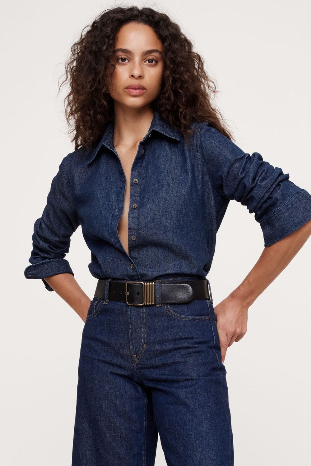 Рубашка джинсовая большого размера Banana Republic, синий
Рубашка джинсовая большого размера Banana Republic, синий