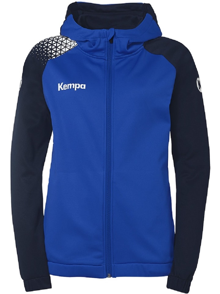 Женская куртка с капюшоном Ambition 28 синего цвета Kempa
Женская куртка с капюшоном Ambition 28 синего цвета Kempa
