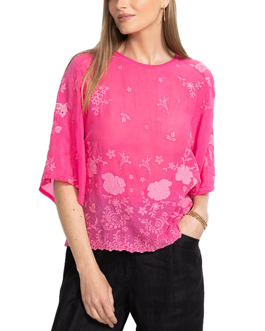 Блузка Джонни Вас Ферера Johnny Was, розовый
Блузка Джонни Вас Ферера Johnny Was, розовый