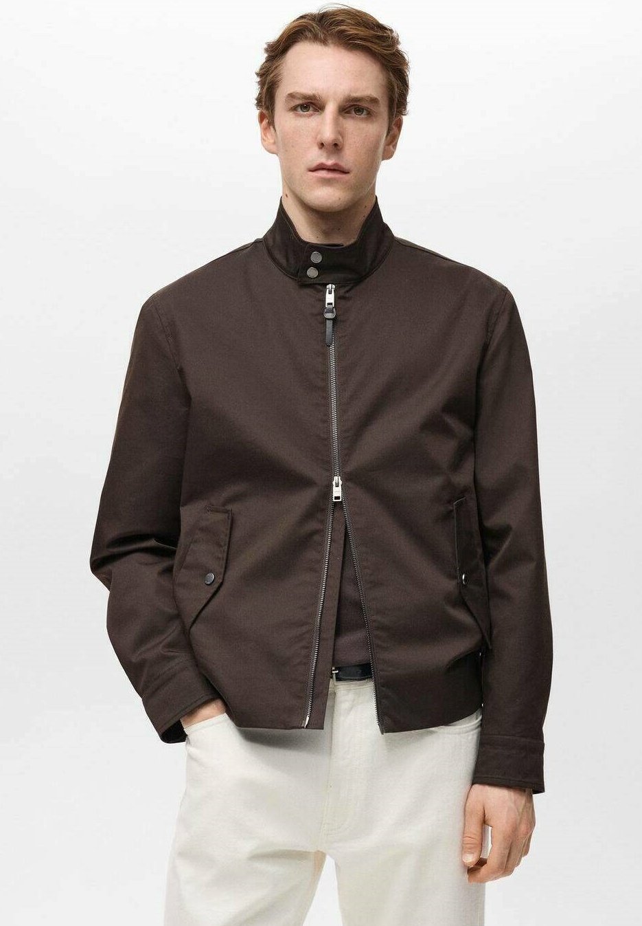Куртка-бомбер Mango Talco, коричневый
Куртка-бомбер Mango Talco, коричневый
