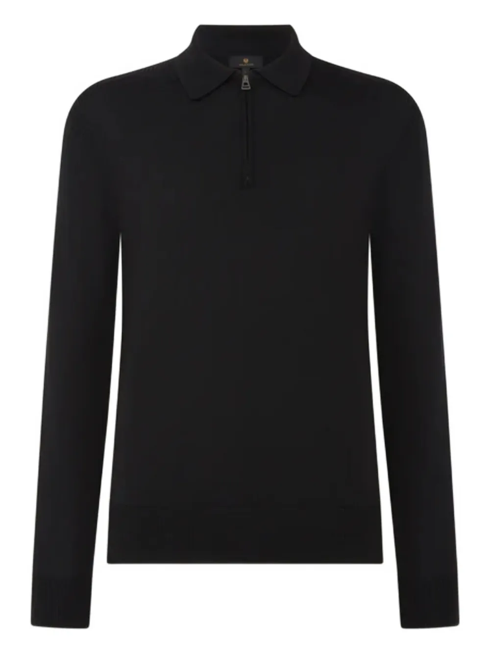 Поло с длинными рукавами и полу-молнией Kyle Belstaff, черный
Поло с длинными рукавами и полу-молнией Kyle Belstaff, черный