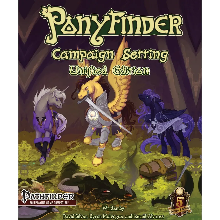 Ponyfinder - Campaign Setting - Dawn of the Fifth Age, Dungeons & Dragons for Kids (5th Edition) (Playground Adventures), твердый переплет
Ponyfinder - Campaign Setting - Dawn of the Fifth Age, Dungeons & Dragons for Kids (5th Edition) (Playground Adventures), твердый переплет
