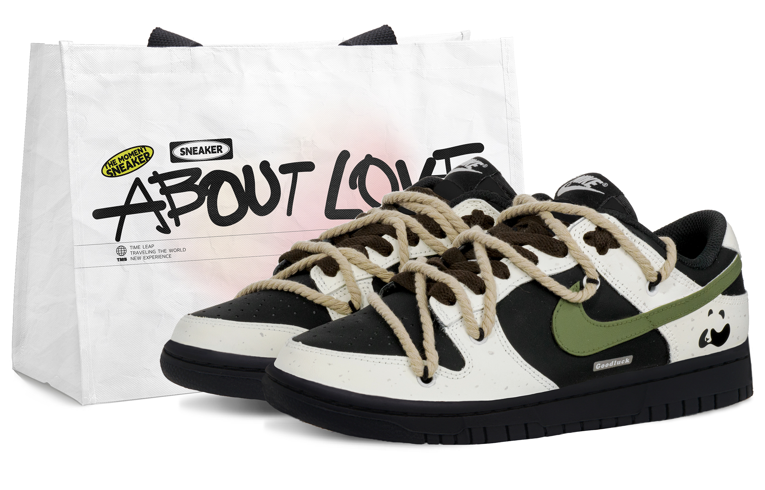 Nike Кроссовки Dunk Panda 2.0 Low top Skateboard Unisex Black White Green
Nike Кроссовки Dunk Panda 2.0 Low top Skateboard Unisex Black White Green