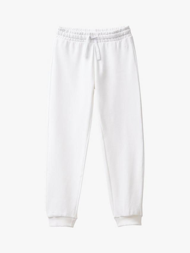 Детские джоггеры из хлопкового флиса Benetton, Optical White
Детские джоггеры из хлопкового флиса Benetton, Optical White