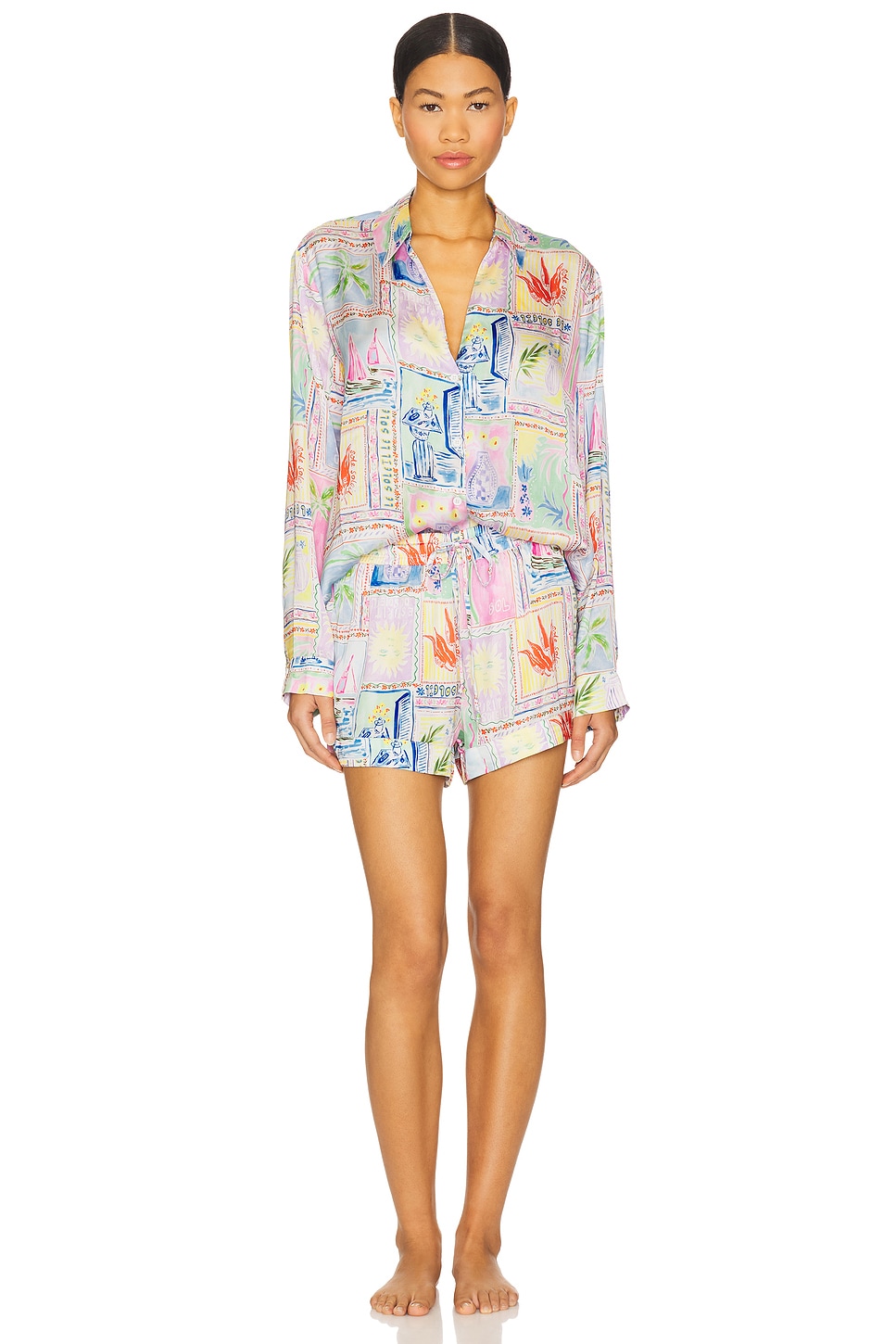 Комплект пижамы для ранних подъемов Show Me Your Mumu, soleil silky
Комплект пижамы для ранних подъемов Show Me Your Mumu, soleil silky