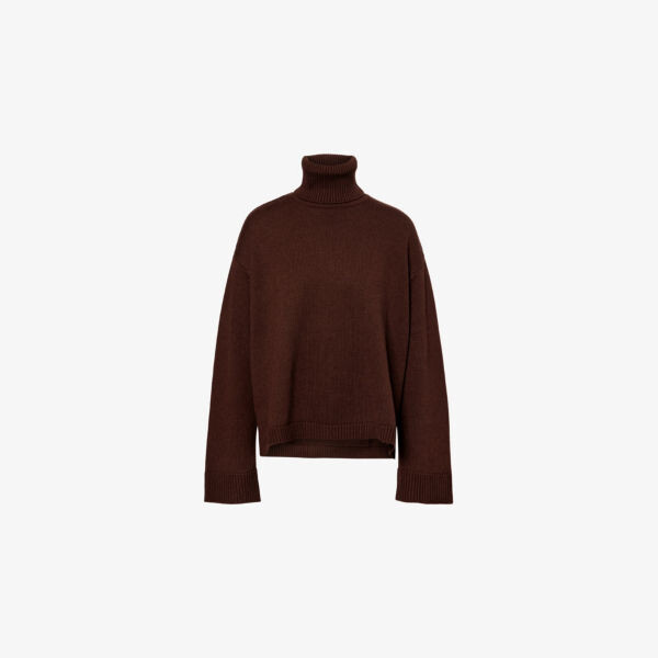 Водолазка Rhea из смеси хлопка и шерсти, трикотажный джемпер The Frankie Shop, коричневый
Водолазка Rhea из смеси хлопка и шерсти, трикотажный джемпер The Frankie Shop, коричневый