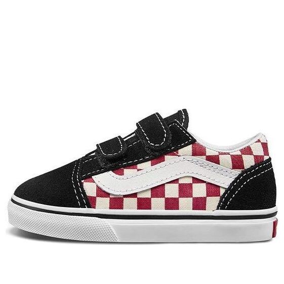 Кроссовки old skool v 'checkerboard - black red' Vans, красный
Кроссовки old skool v 'checkerboard - black red' Vans, красный