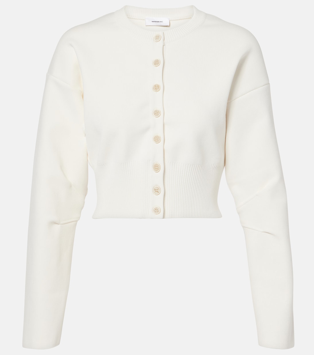 Укороченный кардиган Wardrobe.NYC, белый
Укороченный кардиган Wardrobe.NYC, белый