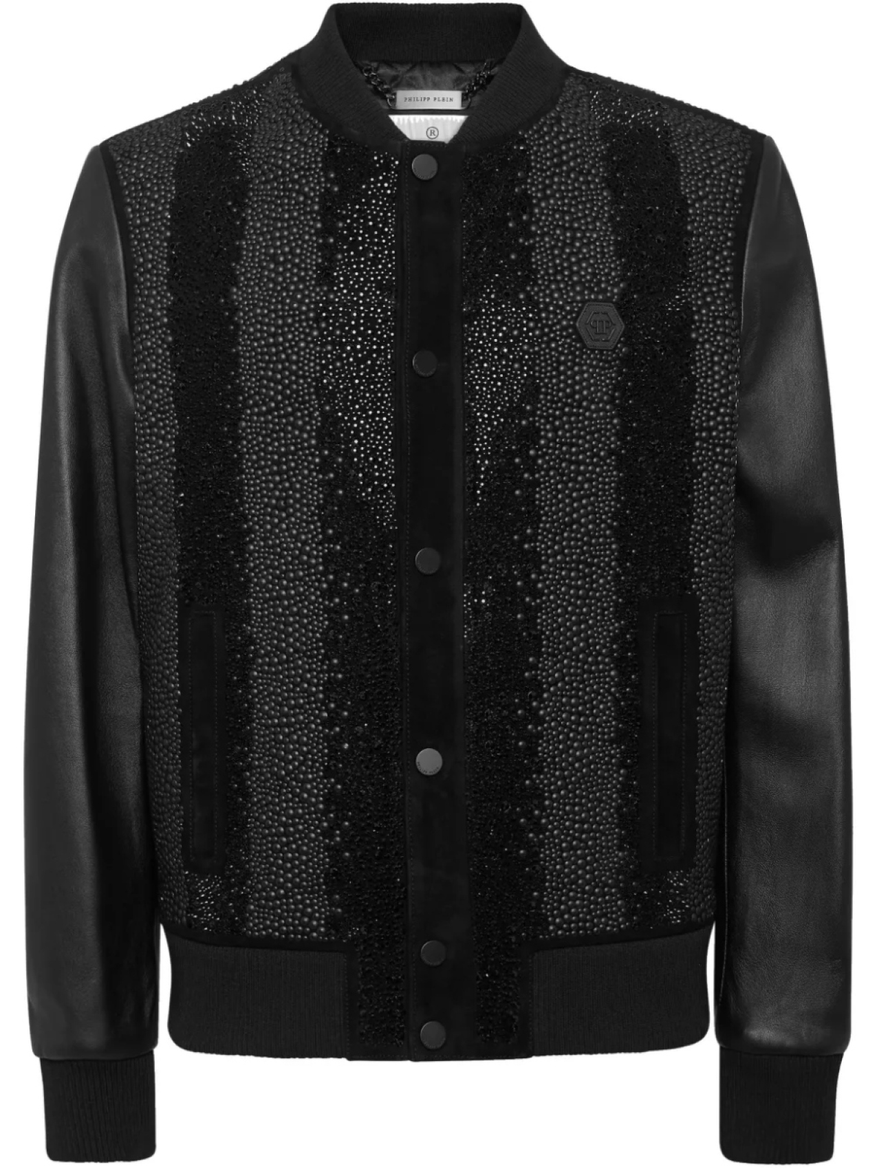 Philipp Plein декорированный бомбер, черный
Philipp Plein декорированный бомбер, черный