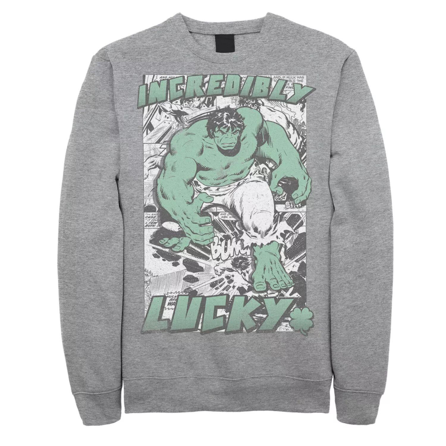 Мужской свитшот Marvel Hulk Incredible Lucky St. Патрика Licensed Character
Мужской свитшот Marvel Hulk Incredible Lucky St. Патрика Licensed Character