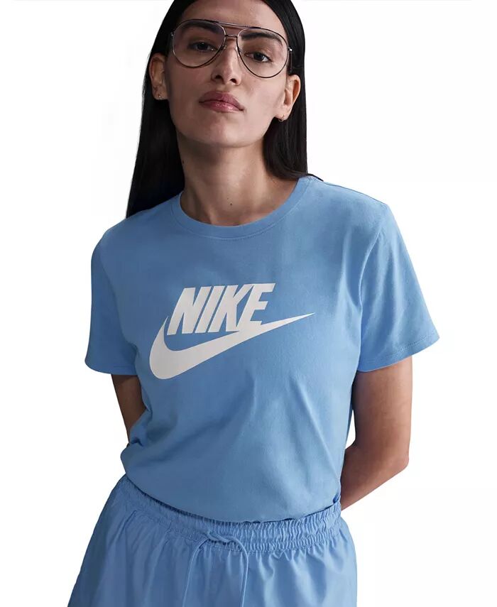 Футболка с логотипом Sportswear Women's Essentials Nike, синий
Футболка с логотипом Sportswear Women's Essentials Nike, синий