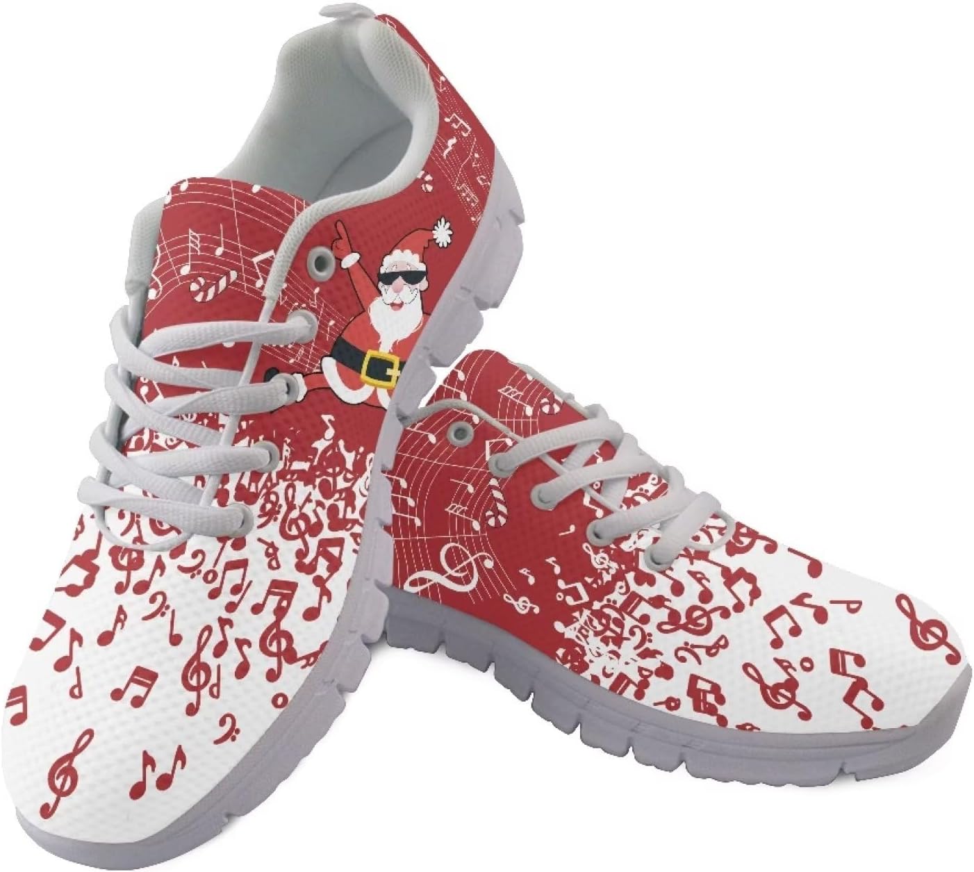 Мужские кроссовки GIFTPUZZ для занятий спортом и бегом, дышащие сетчатые теннисные кроссовки с нескользящей подошвой, для тренировок в зале и путешествий, с мягкой нескользящей подошвой, Music Santa Claus
Мужские кроссовки GIFTPUZZ для занятий спортом и бегом, дышащие сетчатые теннисные кроссовки с нескользящей подошвой, для тренировок в зале и путешествий, с мягкой нескользящей подошвой, Music Santa Claus