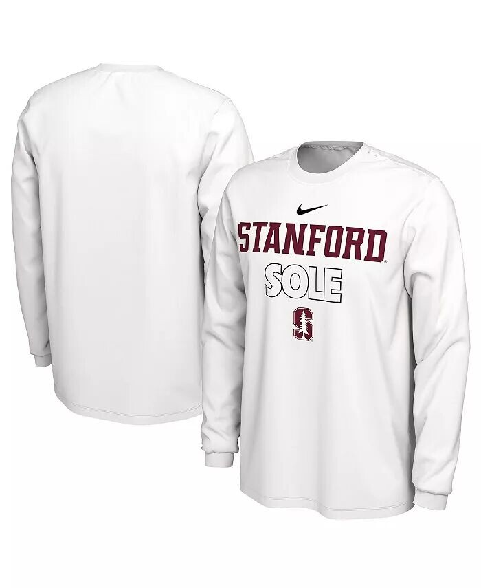 Мужская и женская белая футболка с длинным рукавом Stanford Cardinal 2023 On Court Bench Nike
Мужская и женская белая футболка с длинным рукавом Stanford Cardinal 2023 On Court Bench Nike