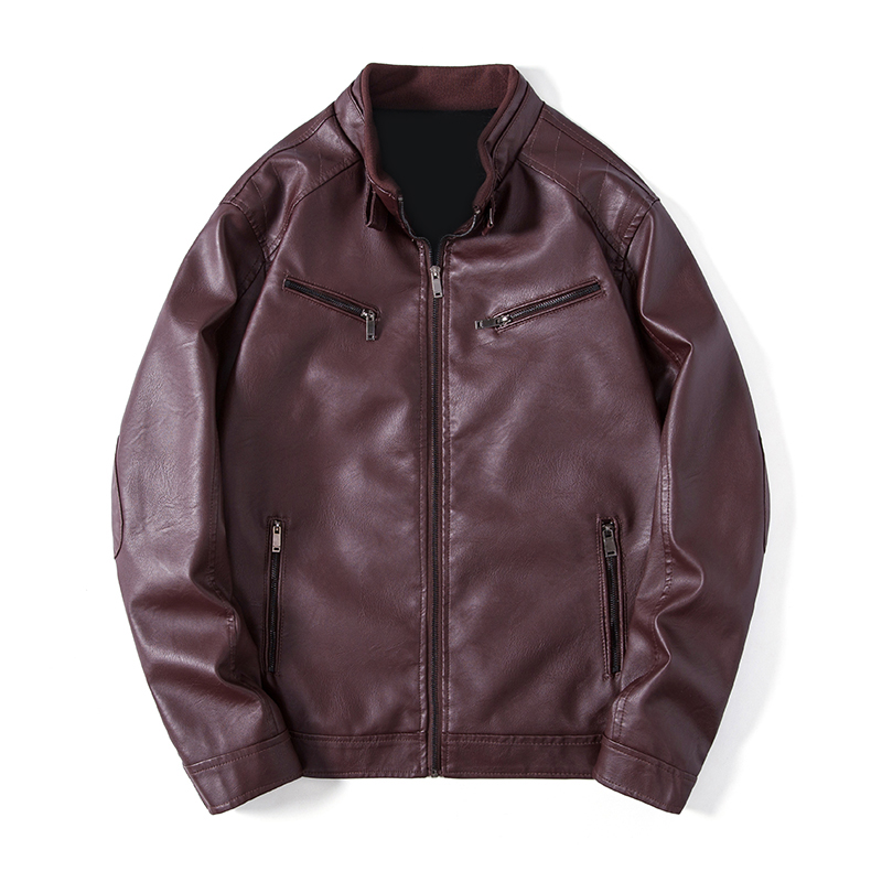 Кожаная куртка Unisex Stand Collar Moderate LISENPOK, maroon
Кожаная куртка Unisex Stand Collar Moderate LISENPOK, maroon