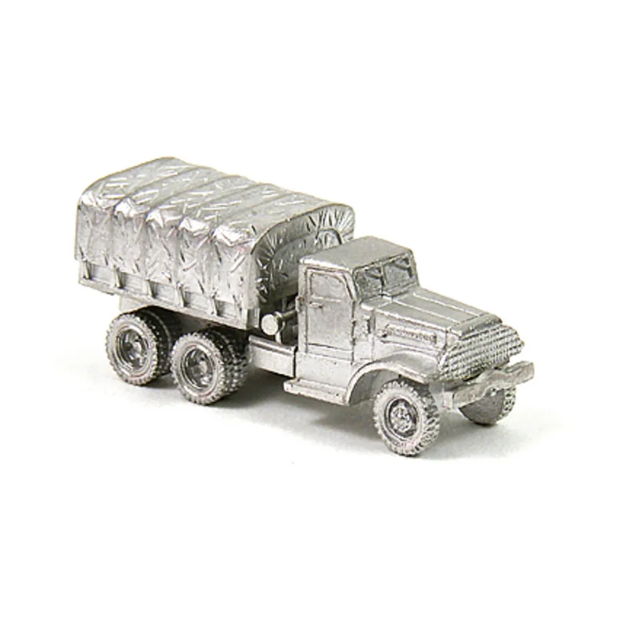 6-тонный грузовой автомобиль Corbit 50SD6, WWII Micro Armour - United States - Softskins and Amphibians (1:285) 
6-тонный грузовой автомобиль Corbit 50SD6, WWII Micro Armour - United States - Softskins and Amphibians (1:285)