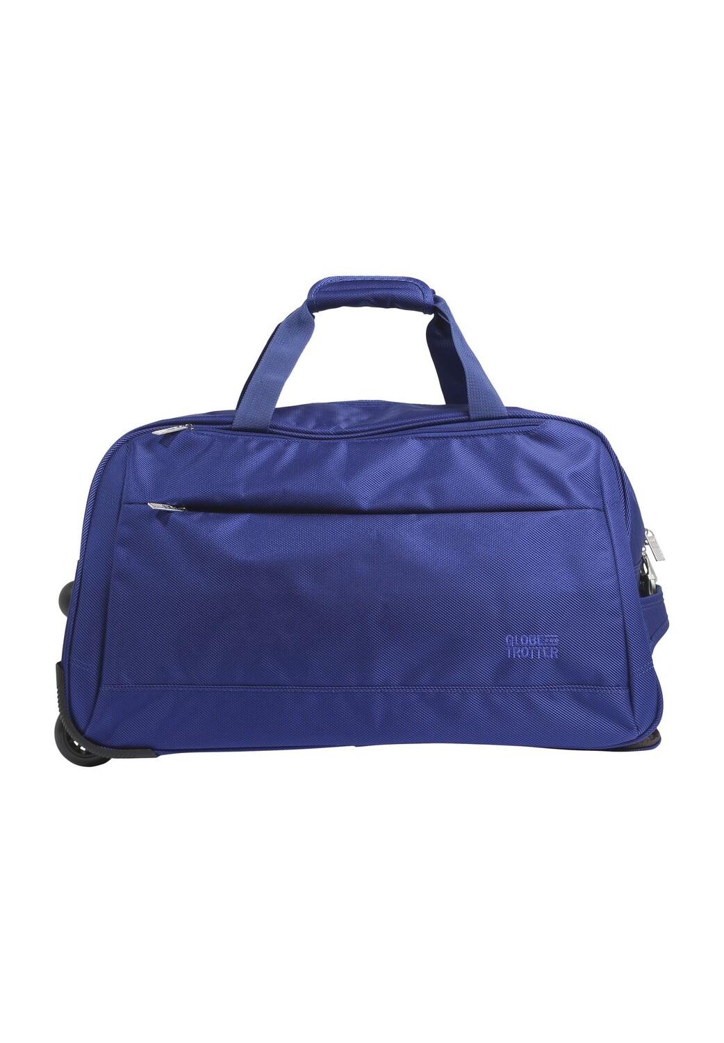 Дорожная сумка на колесиках, с эмблемой, на молнии, однотонная Globetrotter, темно-синий
Дорожная сумка на колесиках, с эмблемой, на молнии, однотонная Globetrotter, темно-синий