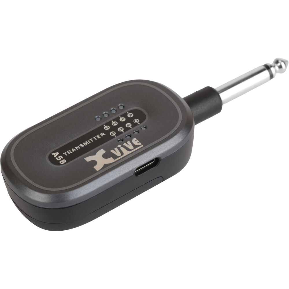 Беспроводной передатчик Xvive Audio A58 Wireless Guitar Transmitter (Black) A58T
Беспроводной передатчик Xvive Audio A58 Wireless Guitar Transmitter (Black) A58T