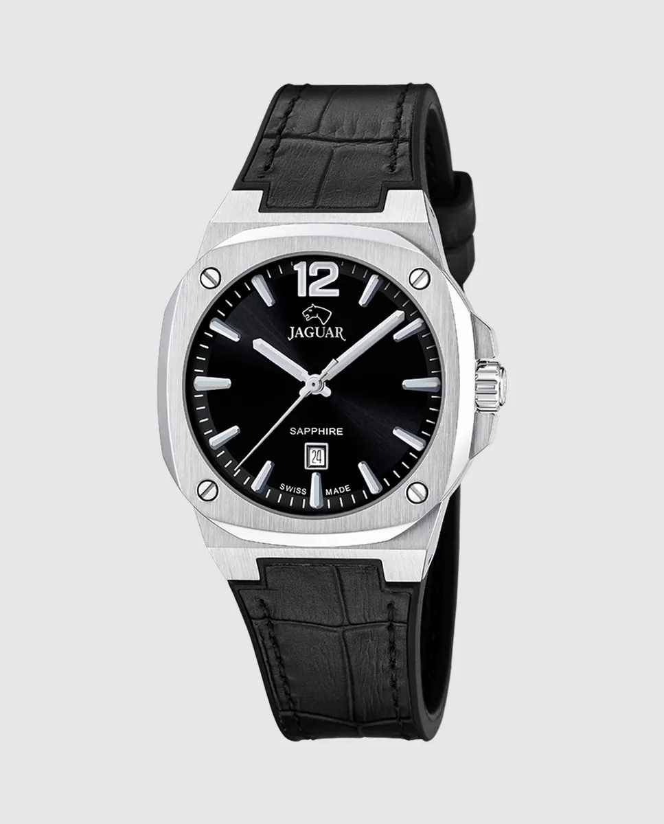 J1032/5 Швейцарские женские часы Rondcarre из черной кожи Jaguar, черный
J1032/5 Швейцарские женские часы Rondcarre из черной кожи Jaguar, черный