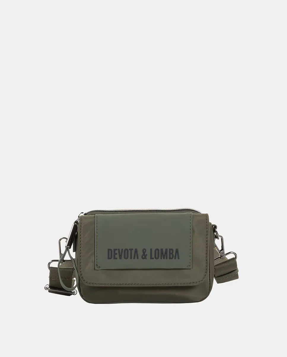 Женская сумка через плечо Viber цвета хаки Devota & Lomba
Женская сумка через плечо Viber цвета хаки Devota & Lomba