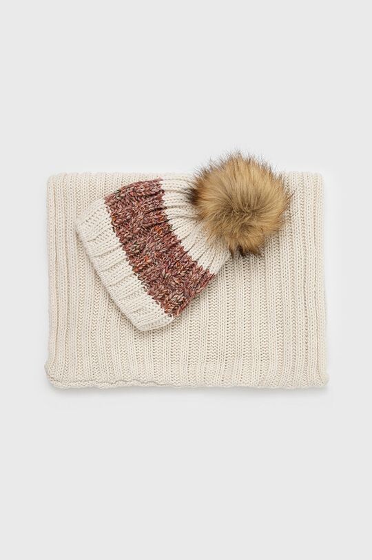 Шапка и шарф из шерсти Answear Lab, белый
Шапка и шарф из шерсти Answear Lab, белый